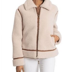 BearPaw Women's Tan Teddy Jacket